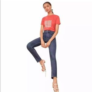 Reformation jeans Serena in kasai size 25